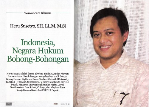 wawancara dgn majalah Sabili Mar 2013