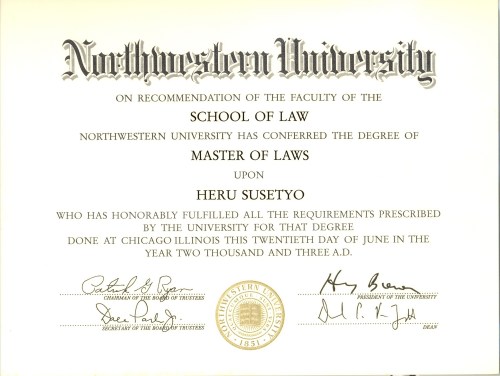 ijazah LLM Northwestern University0001